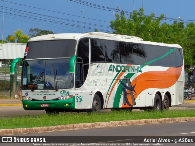Empresa de Transportes Andorinha 5154 na cidade de Campo Grande, Mato Grosso do Sul, Brasil, por Adriel Alves - @A2Bus. Número da foto: #12176336.