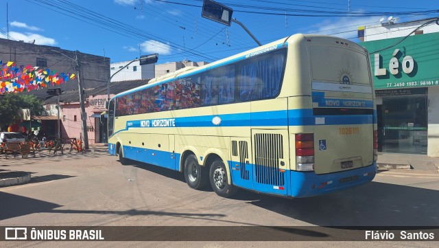 Viação Novo Horizonte 1028111 na cidade de Barra da Estiva, Bahia, Brasil, por Flávio  Santos. Número da foto: #12178045.