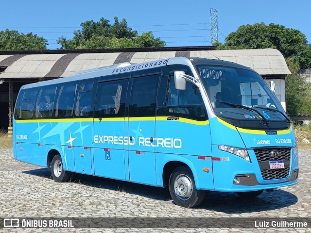 Expresso Recreio RJ 230.008 na cidade de Rio de Janeiro, Rio de Janeiro, Brasil, por Luiz Guilherme. Número da foto: #12176430.