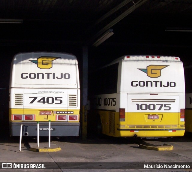 Empresa Gontijo de Transportes 7405 na cidade de Contagem, Minas Gerais, Brasil, por Maurício Nascimento. Número da foto: #12177847.
