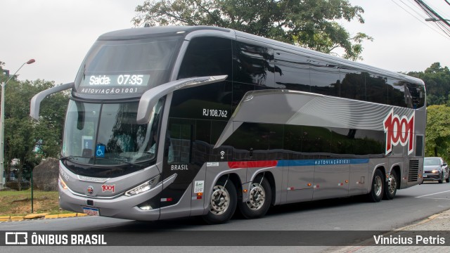 Auto Viação 1001 RJ 108.762 na cidade de Joinville, Santa Catarina, Brasil, por Vinicius Petris. Número da foto: #12177448.