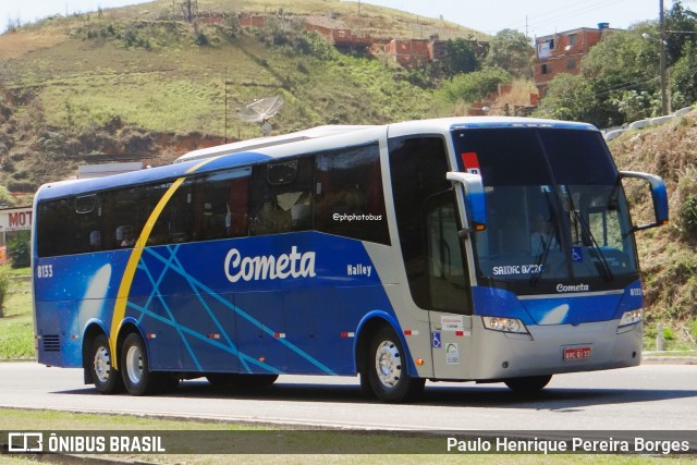 Viação Cometa 8133 na cidade de Barra do Piraí, Rio de Janeiro, Brasil, por Paulo Henrique Pereira Borges. Número da foto: #12176503.