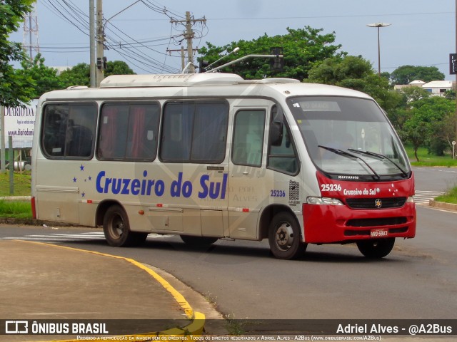 Cruzeiro do Sul Transportes 25236 na cidade de Campo Grande, Mato Grosso do Sul, Brasil, por Adriel Alves - @A2Bus. Número da foto: #12176381.