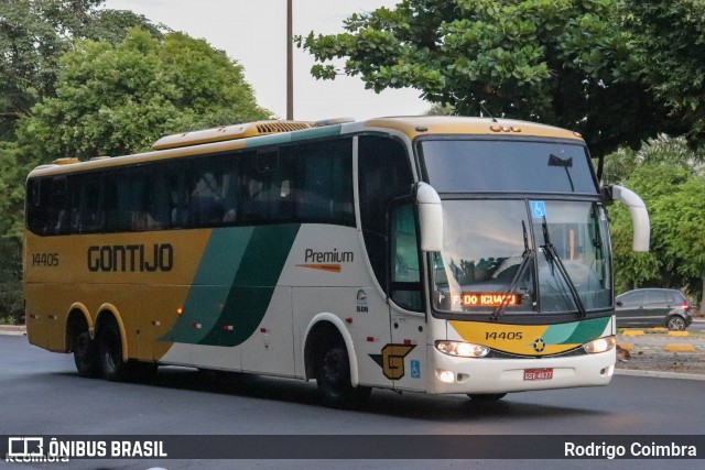 Empresa Gontijo de Transportes 14405 na cidade de Bauru, São Paulo, Brasil, por Rodrigo Coimbra. Número da foto: #12176315.