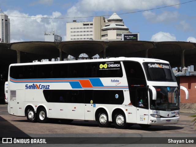 VUSC - Viação União Santa Cruz 2350 na cidade de Porto Alegre, Rio Grande do Sul, Brasil, por Shayan Lee. Número da foto: #12177497.