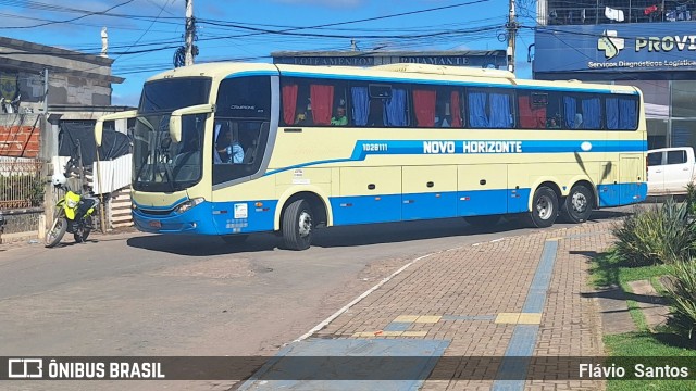 Viação Novo Horizonte 1028111 na cidade de Barra da Estiva, Bahia, Brasil, por Flávio  Santos. Número da foto: #12178043.