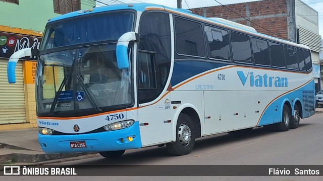 Viatran - Viação TransBrasília 4750 na cidade de Barra da Estiva, Bahia, Brasil, por Flávio  Santos. Número da foto: #12178049.