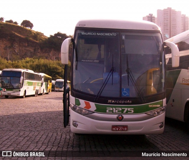 Empresa Gontijo de Transportes 21275 na cidade de Belo Horizonte, Minas Gerais, Brasil, por Maurício Nascimento. Número da foto: #12177755.
