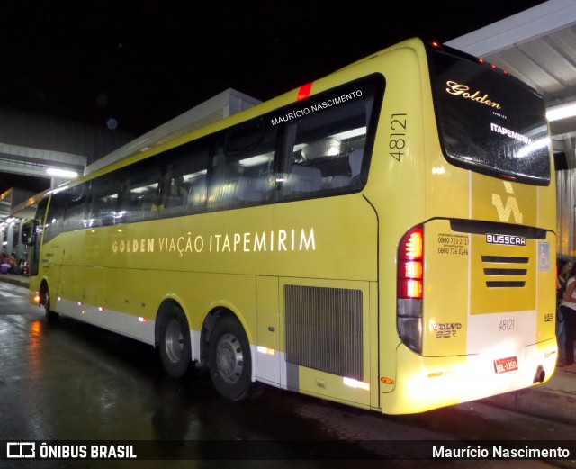 Viação Itapemirim 48121 na cidade de Belo Horizonte, Minas Gerais, Brasil, por Maurício Nascimento. Número da foto: #12176570.