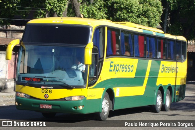 Expresso Brasileiro 026 na cidade de Rio de Janeiro, Rio de Janeiro, Brasil, por Paulo Henrique Pereira Borges. Número da foto: #12179503.