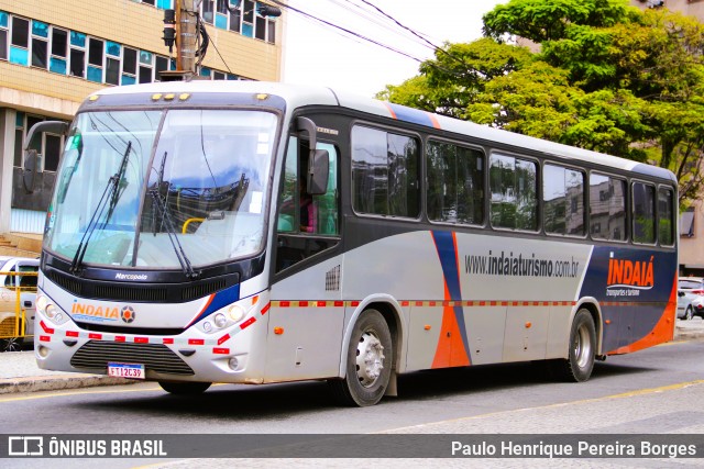 Viação Indaiá 2C39 na cidade de Volta Redonda, Rio de Janeiro, Brasil, por Paulo Henrique Pereira Borges. Número da foto: #12179572.