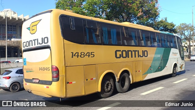 Empresa Gontijo de Transportes 14845 na cidade de Belo Horizonte, Minas Gerais, Brasil, por Edmar Junio. Número da foto: #12179250.