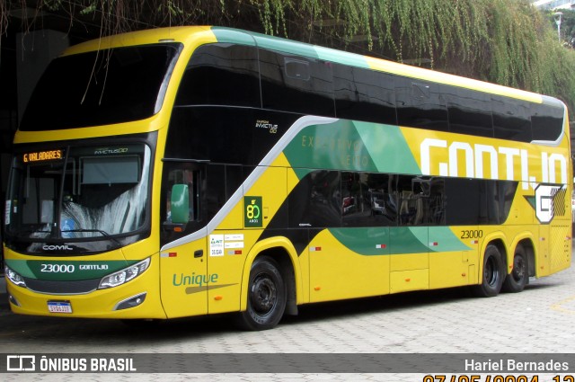 Empresa Gontijo de Transportes 23000 na cidade de Belo Horizonte, Minas Gerais, Brasil, por Hariel Bernades. Número da foto: #12178442.