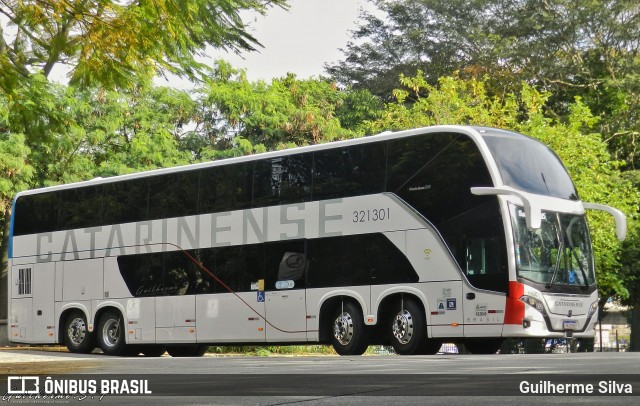 Auto Viação Catarinense 321301 na cidade de São Paulo, São Paulo, Brasil, por Guilherme Silva. Número da foto: #12178362.