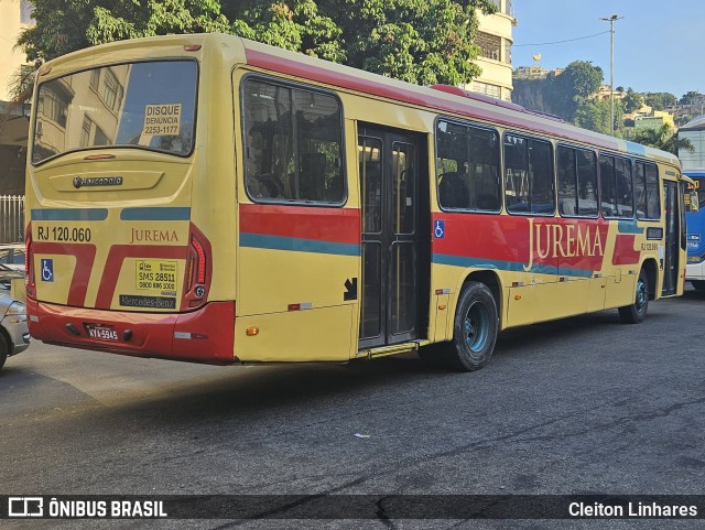 Auto Viação Jurema RJ 120.060 na cidade de Rio de Janeiro, Rio de Janeiro, Brasil, por Cleiton Linhares. Número da foto: #12178300.