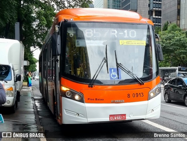 TRANSPPASS - Transporte de Passageiros 8 0913 na cidade de São Paulo, São Paulo, Brasil, por Brenno Santos. Número da foto: #12178376.