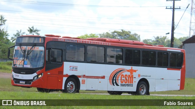 CSM Transporte e Turismo RT 008 na cidade de Benevides, Pará, Brasil, por Fabio Soares. Número da foto: #12179178.