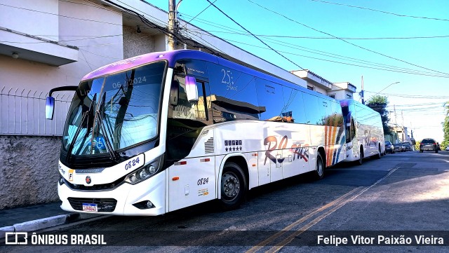 RC Tur Transportes e Turismo 0824 na cidade de São Paulo, São Paulo, Brasil, por Felipe Vitor Paixão Vieira. Número da foto: #12179614.