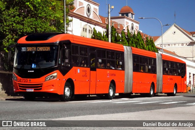 Viação Cidade Sorriso >> Viação Sorriso de Curitiba GE733 na cidade de Curitiba, Paraná, Brasil, por Daniel Budal de Araújo. Número da foto: #12179310.