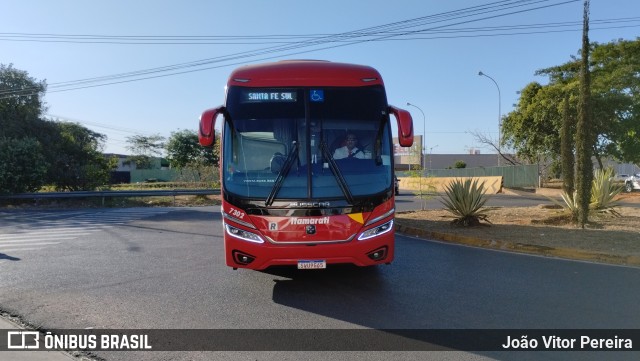 Expresso Itamarati 7302 na cidade de Fernandópolis, São Paulo, Brasil, por João Vitor Pereira. Número da foto: #12178212.