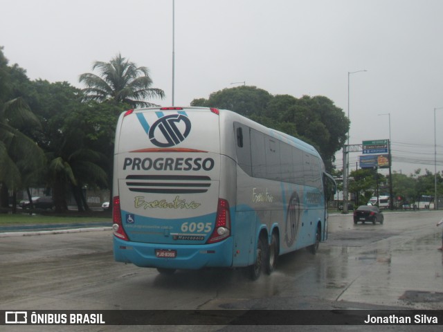Auto Viação Progresso 6095 na cidade de Jaboatão dos Guararapes, Pernambuco, Brasil, por Jonathan Silva. Número da foto: #12178720.