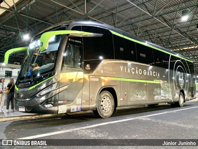 Viação Garcia 92060 na cidade de Bauru, São Paulo, Brasil, por Júnior Juninho. Número da foto: #12178114.
