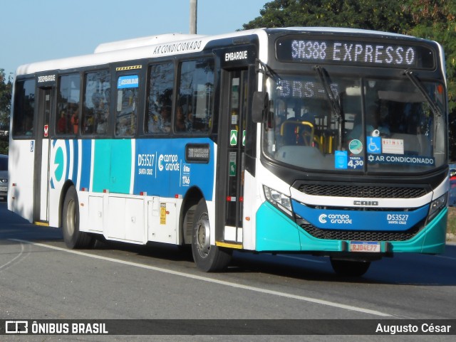 Transportes Campo Grande D53527 na cidade de Rio de Janeiro, Rio de Janeiro, Brasil, por Augusto César. Número da foto: #12178237.