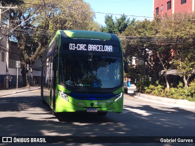 VIPE - Viação Padre Eustáquio E063 na cidade de São Caetano do Sul, São Paulo, Brasil, por Gabriel Garves. Número da foto: #12179192.