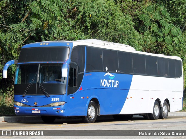 Nova Turismo 2880 na cidade de Duque de Caxias, Rio de Janeiro, Brasil, por Rafael da Silva Xarão. Número da foto: #12179025.