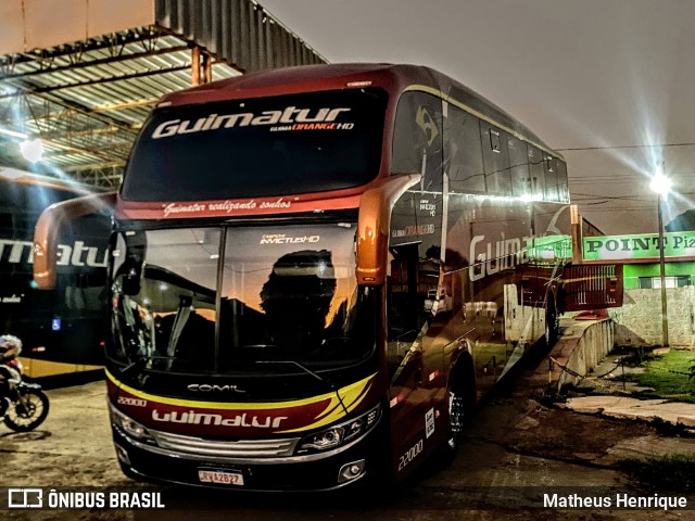 Guimatur Transporte e Turismo 22000 na cidade de Deodápolis, Mato Grosso do Sul, Brasil, por Matheus Henrique. Número da foto: #12181149.