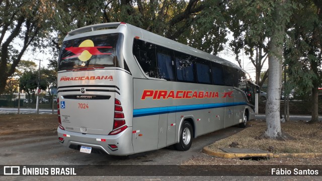 Viação Piracicabana 7024 na cidade de São Paulo, São Paulo, Brasil, por Fábio Santos. Número da foto: #12181396.