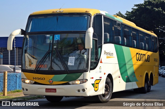 Empresa Gontijo de Transportes 14960 na cidade de São Paulo, São Paulo, Brasil, por Sérgio de Sousa Elias. Número da foto: #12182456.