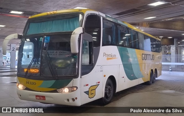Empresa Gontijo de Transportes 14320 na cidade de Belo Horizonte, Minas Gerais, Brasil, por Paulo Alexandre da Silva. Número da foto: #12181236.