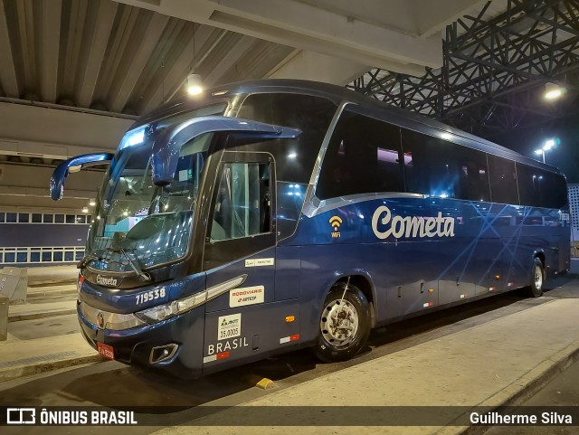 Viação Cometa 719538 na cidade de Santos, São Paulo, Brasil, por Guilherme Silva. Número da foto: #12180285.