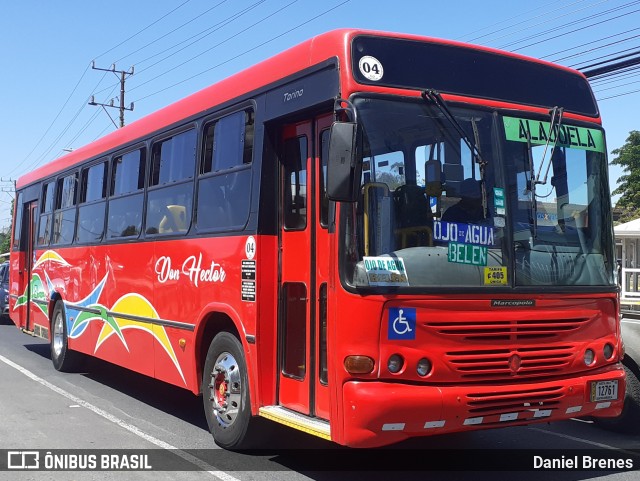 Transcambal - Autotransportes Cambronero Alfaro 04 na cidade de San Antonio, Belén, Heredia, Costa Rica, por Daniel Brenes. Número da foto: #12180158.