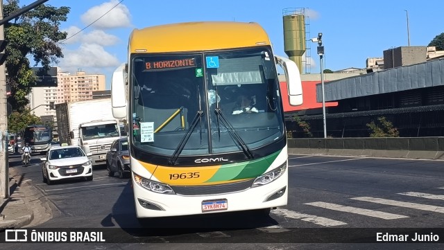 Empresa Gontijo de Transportes 19635 na cidade de Belo Horizonte, Minas Gerais, Brasil, por Edmar Junio. Número da foto: #12181341.