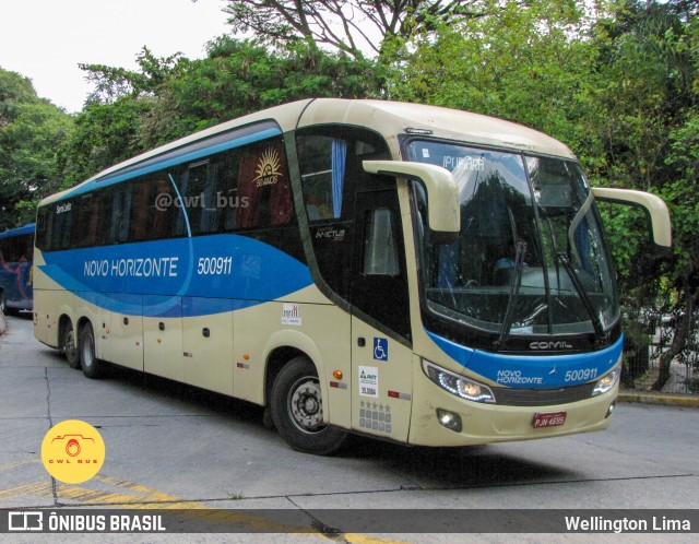 Viação Novo Horizonte 500911 na cidade de São Paulo, São Paulo, Brasil, por Wellington Lima. Número da foto: #12182522.