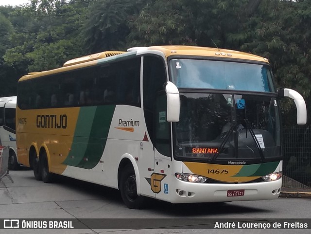 Empresa Gontijo de Transportes 14675 na cidade de São Paulo, São Paulo, Brasil, por André Lourenço de Freitas. Número da foto: #12180679.