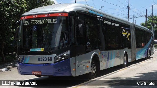 Next Mobilidade - ABC Sistema de Transporte 8323 na cidade de São Paulo, São Paulo, Brasil, por Cle Giraldi. Número da foto: #12181729.