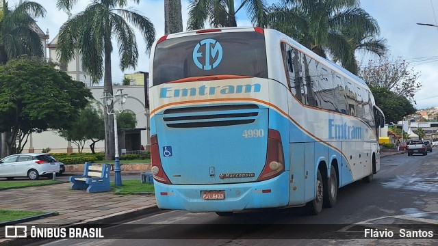 Emtram 4990 na cidade de Barra da Estiva, Bahia, Brasil, por Flávio  Santos. Número da foto: #12181221.