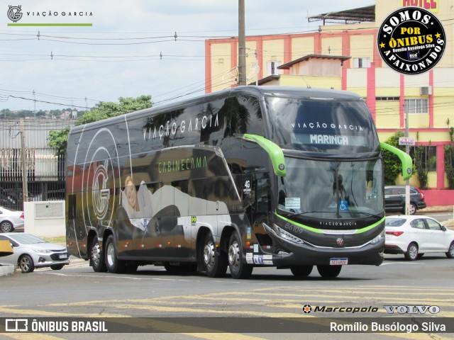 Viação Garcia 86109 na cidade de Londrina, Paraná, Brasil, por Romílio Busólogo Silva . Número da foto: #12182415.