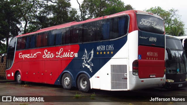 Expresso São Luiz 6890 na cidade de Recife, Pernambuco, Brasil, por Jefferson Nunes. Número da foto: #12182894.