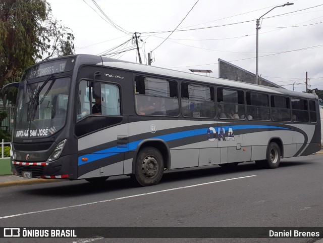 AMSA - Autotransportes Moravia 61 na cidade de San Vicente, Moravia, San José, Costa Rica, por Daniel Brenes. Número da foto: #12180252.