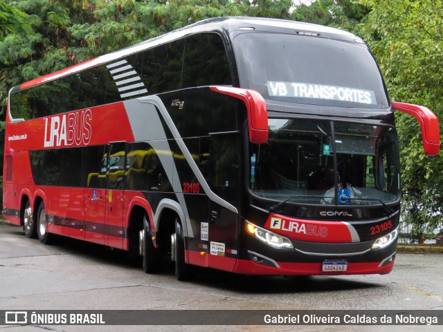 Lirabus 23105 na cidade de São Paulo, São Paulo, Brasil, por Gabriel Oliveira Caldas da Nobrega. Número da foto: #12182237.