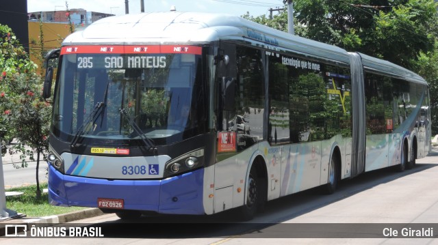 Next Mobilidade - ABC Sistema de Transporte 8308 na cidade de São Paulo, São Paulo, Brasil, por Cle Giraldi. Número da foto: #12181799.