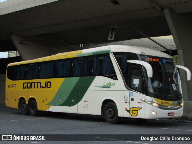 Empresa Gontijo de Transportes 16075 na cidade de Belo Horizonte, Minas Gerais, Brasil, por Douglas Célio Brandao. Número da foto: #12182392.