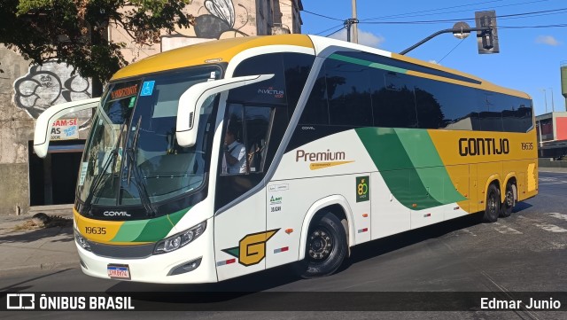 Empresa Gontijo de Transportes 19635 na cidade de Belo Horizonte, Minas Gerais, Brasil, por Edmar Junio. Número da foto: #12181352.