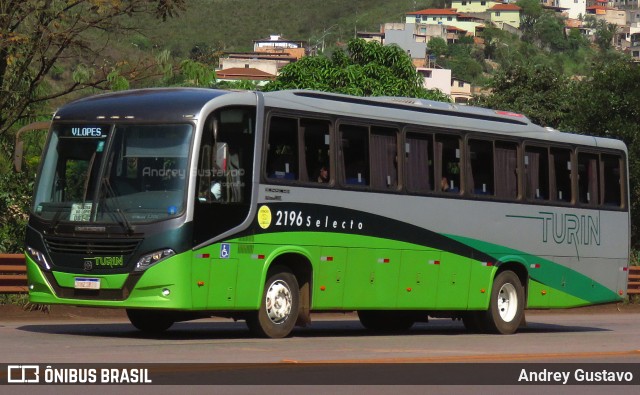 Turin Transportes 2196 na cidade de Congonhas, Minas Gerais, Brasil, por Andrey Gustavo. Número da foto: #12184837.