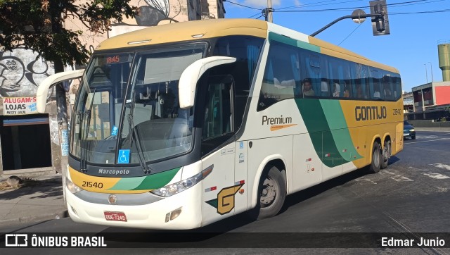 Empresa Gontijo de Transportes 21540 na cidade de Belo Horizonte, Minas Gerais, Brasil, por Edmar Junio. Número da foto: #12183834.