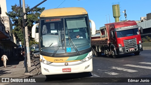 Empresa Gontijo de Transportes 21675 na cidade de Belo Horizonte, Minas Gerais, Brasil, por Edmar Junio. Número da foto: #12183861.